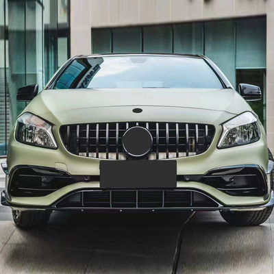 Moderne style de design de luxe pour BENZ A classe Kit de carrosserie fourniture A45 AMG grille pare-chocs arrière