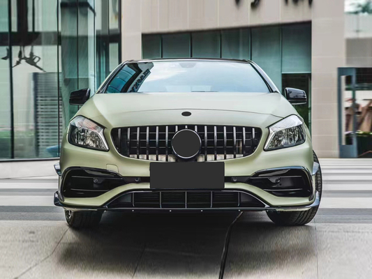 Moderne style de design de luxe pour BENZ A classe Kit de carrosserie fourniture A45 AMG grille pare-chocs arrière