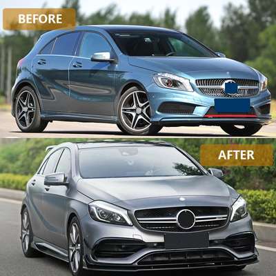 Obtenez la mise à niveau du pare-chocs avant A45 pour Mercedes Benz Classe A W176 Body Kit 13-18