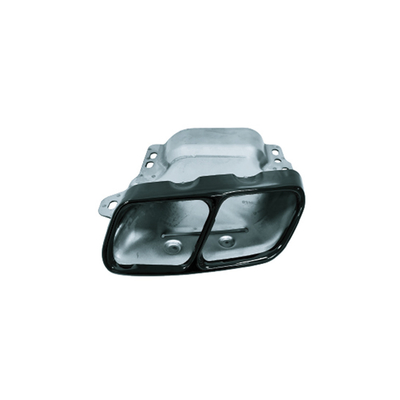 Mercedes-Benz CLA W117 2013-2019 four-out gorge de la queue Noir chrome tuyau d'échappement