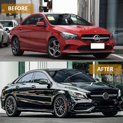 Kit de carrosserie pour Mercedes-Benz CLA W117 2013-2019 Grille de pare-chocs avant dans le style AMG45