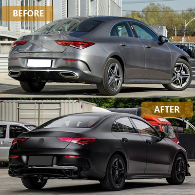 Mercedes Benz CLA W118 pare-chocs arrière et diffuseur de lèvre avec sortie de gorge Autres parties du corps