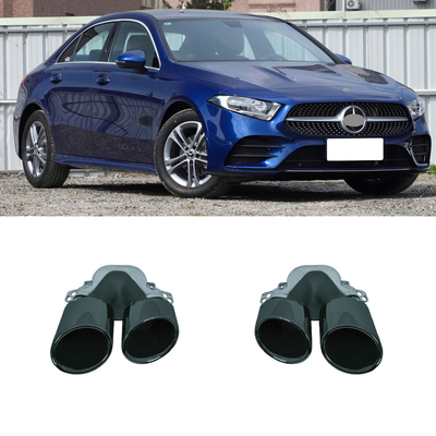 Acier inoxydable A35 style d'échappement accessoires de carrosserie automobile tuyau de queue pour BENZ W177 2024