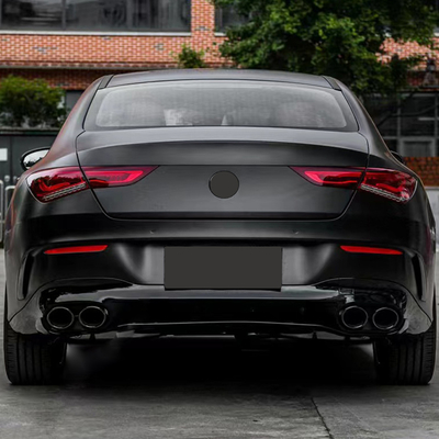L'échappement des lèvres et de la gorge du diffuseur arrière 100% testé pour Mercedes-Benz CLA W118 2020-2024