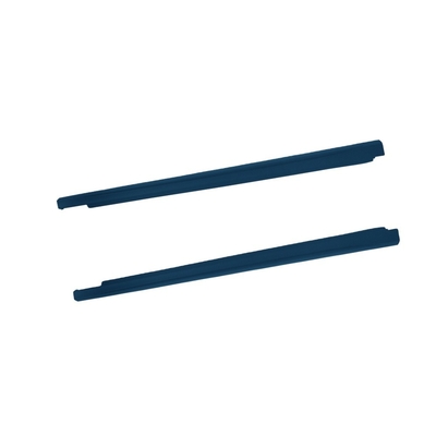 Bandes de fenêtre de voiture Bandes météorologiques 1 Set Trim de moulage Ceintures intérieures Noir 2019-2024 Offres chaudes