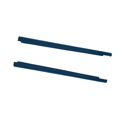 Bandes de fenêtre de voiture Bandes météorologiques 1 Set Trim de moulage Ceintures intérieures Noir 2019-2024 Offres chaudes