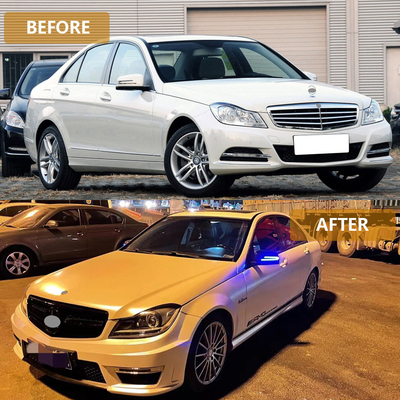 Améliorez l'éclairage de votre voiture avec des phares LED OEM pour Mercedes Benz Classe C W204