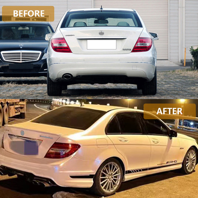 Améliorez votre Benz C-Class W204 avec C63 LED feux arrière température de couleur 5000K