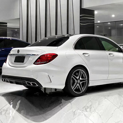 Accessoires automobiles Jupes latérales de voiture Benz C Modifié à C63 AMG Style 2015-2018 Body Kits