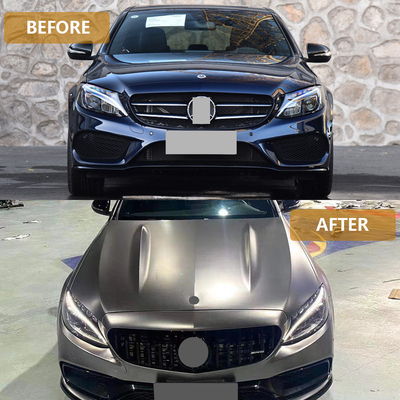 100% testé mise à niveau pour Mercedes Benz Classe C W205 capot 2015-2018 mise à niveau maintenant