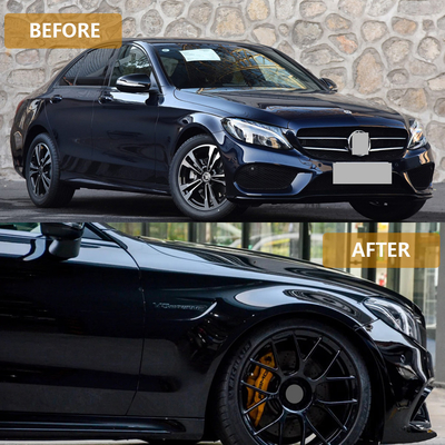 100% de kits de carrosserie testés pour la mise à niveau du Fender GT 2015-2018 sur l'acier Benz Classe C W205
