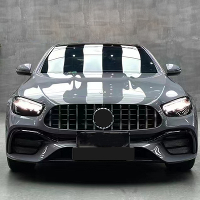 E-Class W213 2016- AMG 21-23 Body Kit Auto pare-chocs avant lèvre arrière diffuseur d'échappement Conseils jupe latérale pour Benz