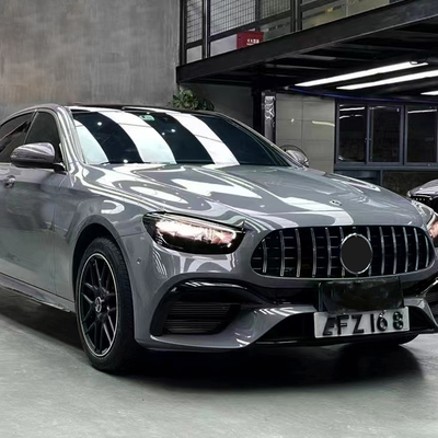 E-Class W213 2016- AMG 21-23 Body Kit Auto pare-chocs avant lèvre arrière diffuseur d'échappement Conseils jupe latérale pour Benz