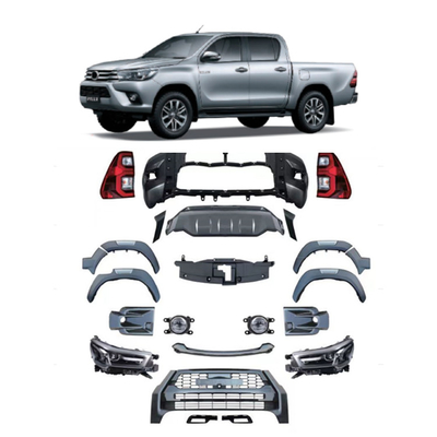 Le kit de carrosserie non destructeur 16 HILUX ROCCO GR Type à la série 2020 HILUX pour 2018- Toyota
