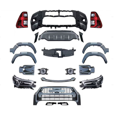 Le kit de carrosserie non destructeur 16 HILUX ROCCO GR Type à la série 2020 HILUX pour 2018- Toyota