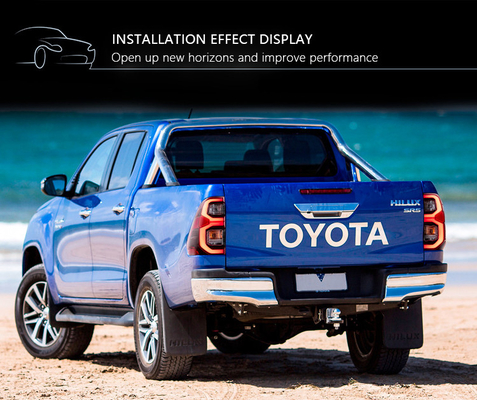 Testé Hiace 2020 feux arrière pour Toyota Hilux Rocco DRL Feu de freinage, signal de virage et arrêt