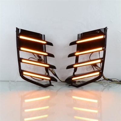 Couverture de la lampe à brouillard à LED ABS avancée pour Toyota Land Cruiser LC300 2022 2023