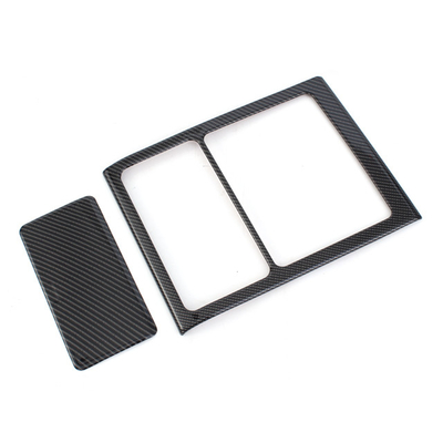 Toyota Tacoma 2024 2025 intérieur de voiture ABS fibre de carbone noir tête de lumière bouton de commutateur couverture Trim 1pcs