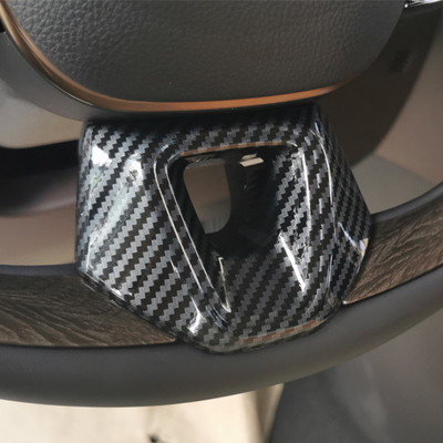 Conception géométrique du volant ABS en fibre de carbone pour Toyota 2024 Alphard Vellfire Crown