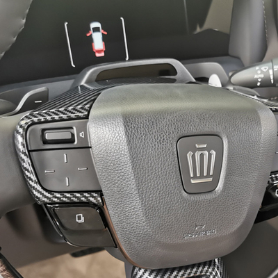 Décoration style de conception Volant en fibre de carbone Décoration pour Toyota Alphard 2024