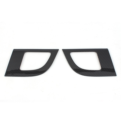 Couverture de porte de voiture en fibres de carbone Toyota Alphard 2024 en couleur brune avec design nomal