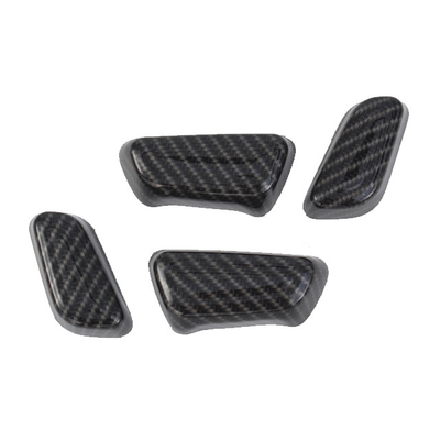 Styling intérieur en fibre de carbone pour Toyota Alphard Vellfire2024 Commutateur de réglage du siège