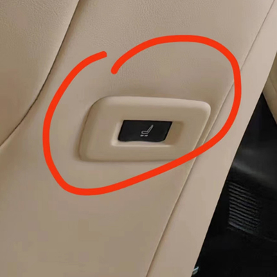 2024 Toyota Alphard Vellfire Séat de la rangée moyenne bouton latéral décoration en blanc/noir/brun