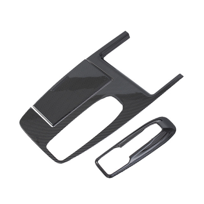 Cadre d'engrenage ABS à traction droite OEM Convient pour Toyota Alphard 2024 Couverture décorative du panneau de changement de fibre de carbone