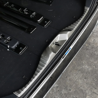 Plaque de protection arrière interne ABS pour Toyota Alphard Vellfire 2024 Carbon Stretch personnalisé