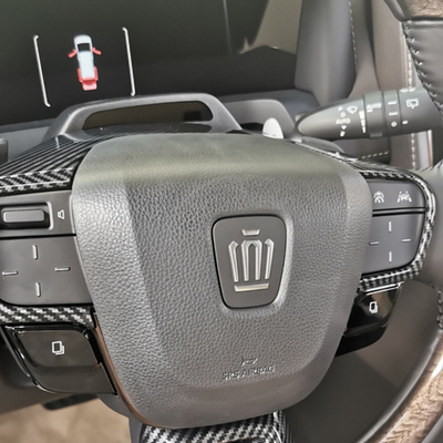 Nomal Toyota 2024 Alphard Vellfire ABS Volant géométrique en fibre de carbone