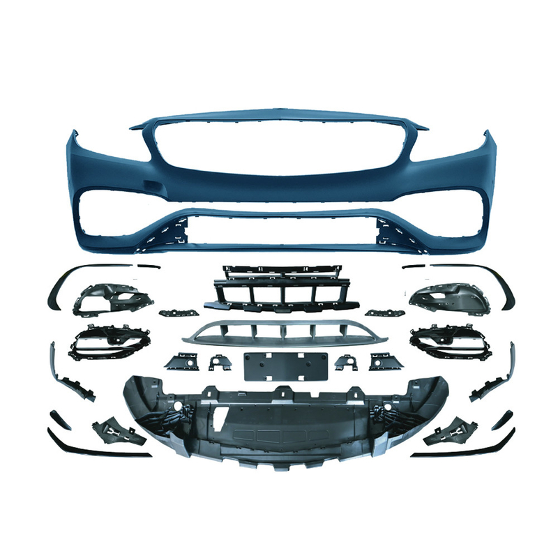 Moderne style de design de luxe pour BENZ A classe Kit de carrosserie fourniture A45 AMG grille pare-chocs arrière