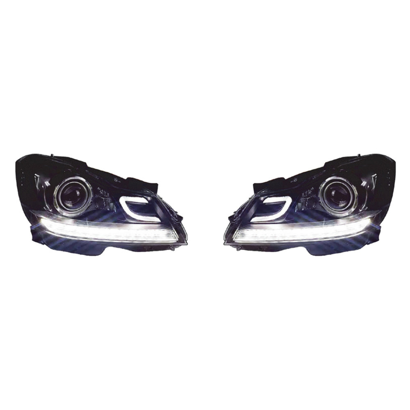 Améliorez l'éclairage de votre voiture avec des phares LED OEM pour Mercedes Benz Classe C W204
