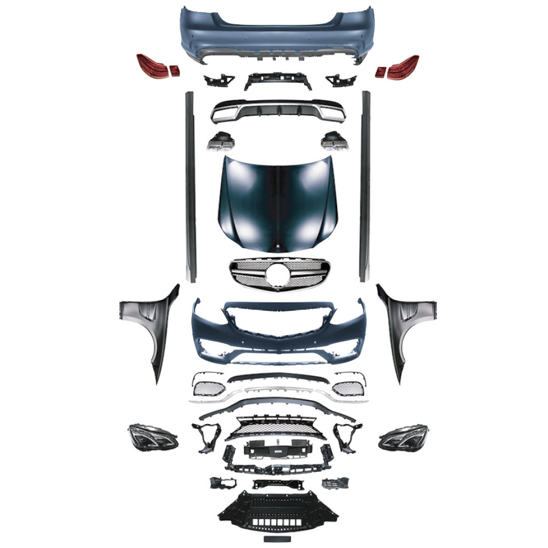Transformez votre E-CLASS W212 14-15 avec le kit de carrosserie AMG Benz avant et arrière