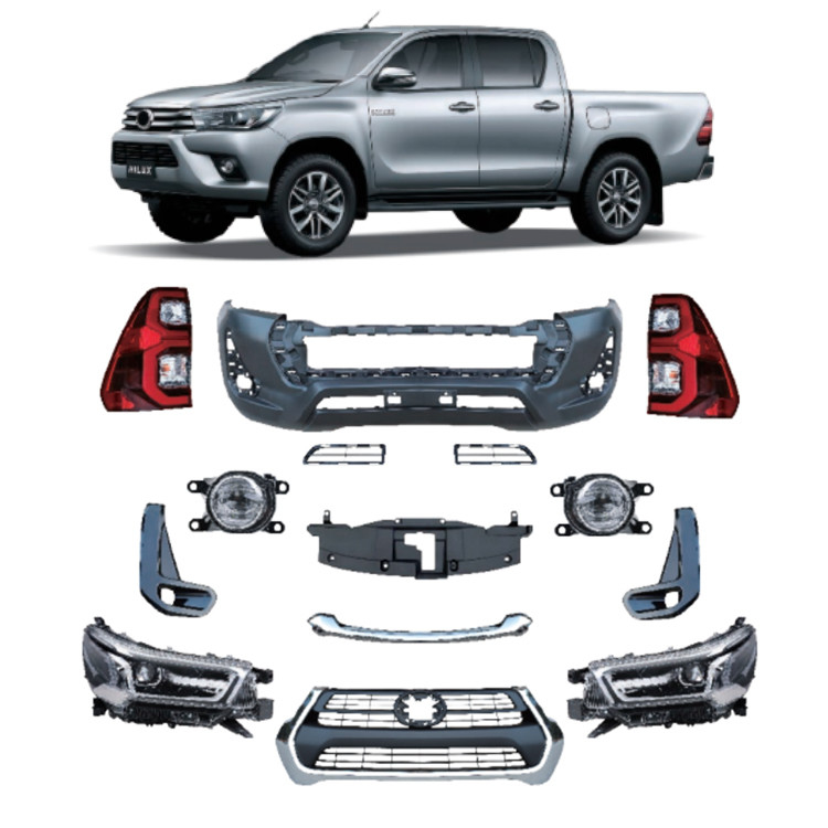 Logo personnalisé accepté Améliorez votre Toyota Hilux Revo avec notre kit de carrosserie 2016-2020
