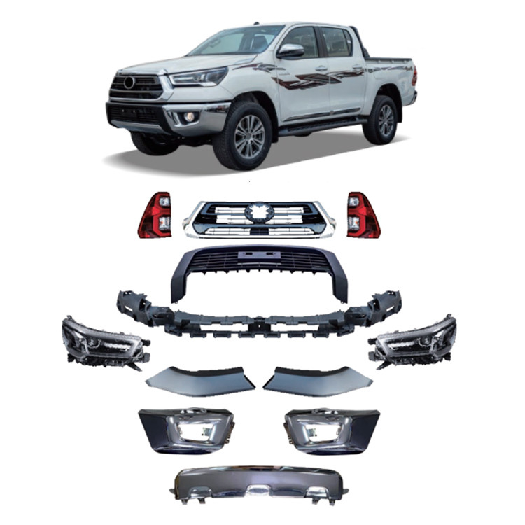 Style de conception de luxe/business style du Moyen-Orient type Hilux Toyota Body Kit Renouvellement de pare-chocs 2020