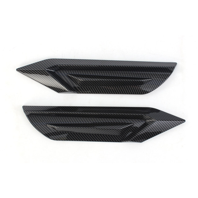 Accessoires extérieurs argentés/noirs ABS chromés pour le pare-porte Toyota Alphard2024