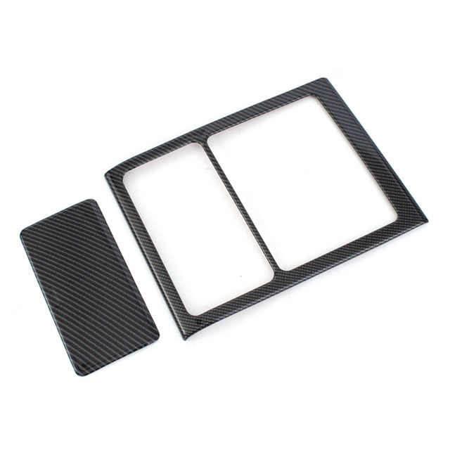 Toyota Tacoma 2024 2025 intérieur de voiture ABS fibre de carbone noir tête de lumière bouton de commutateur couverture Trim 1pcs