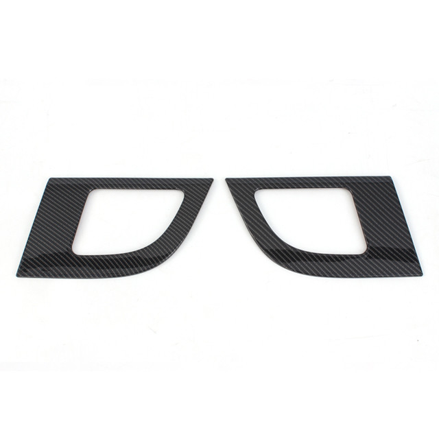 Couverture de porte de voiture en fibres de carbone Toyota Alphard 2024 en couleur brune avec design nomal